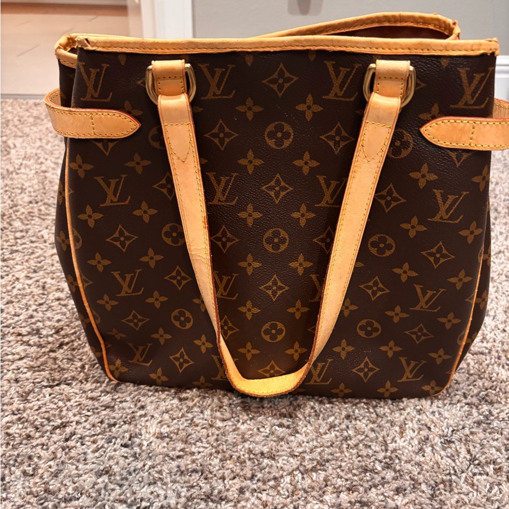 Vintage Louis Vuitton Brown Monogram Tote Bag